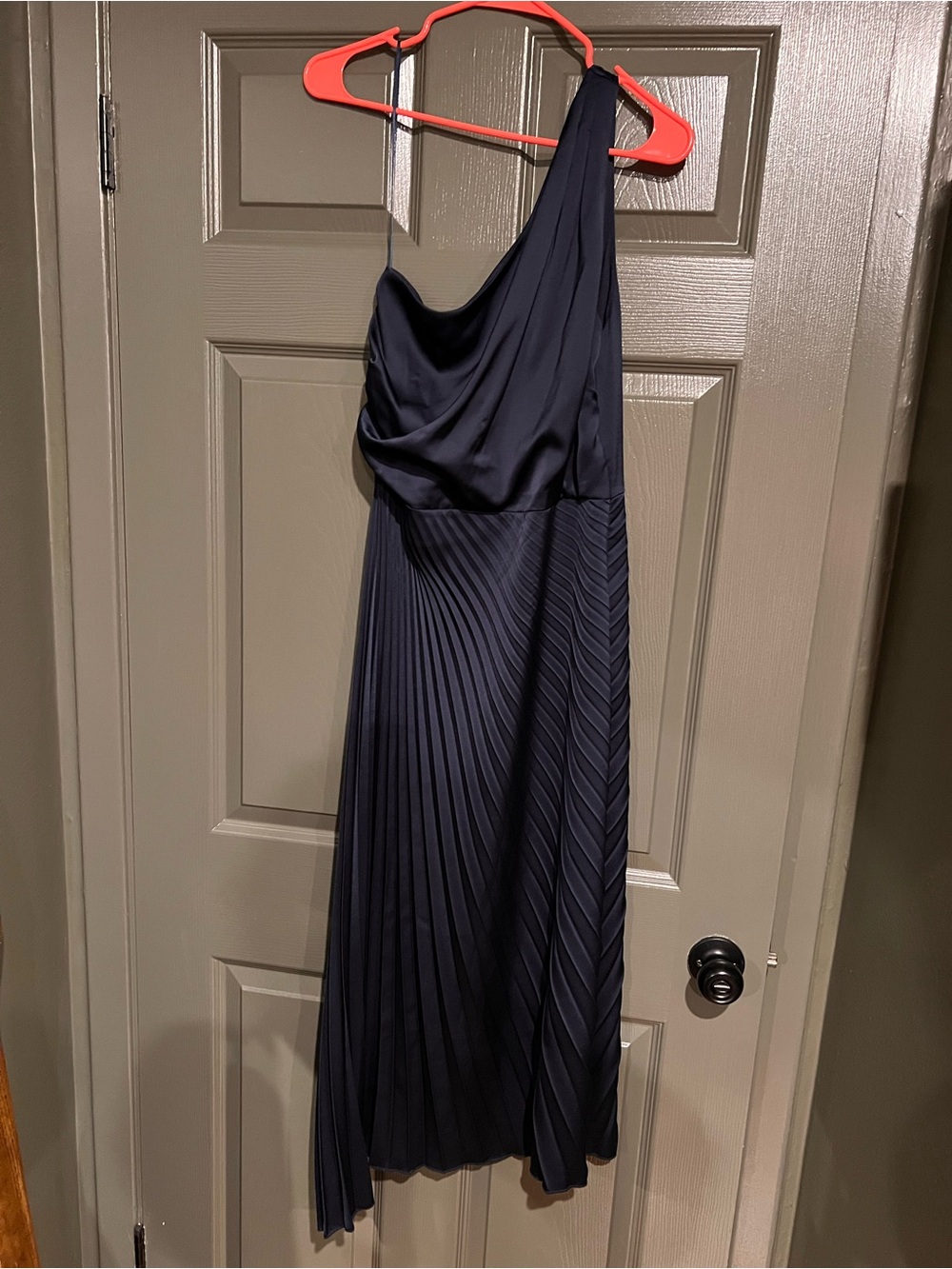 Sam Edelman Navy Dress One Shoulder